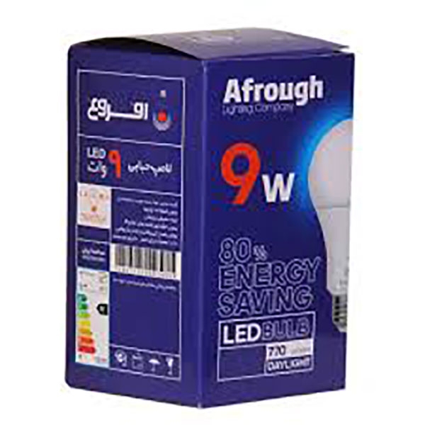 لامپ 9وات افروغ