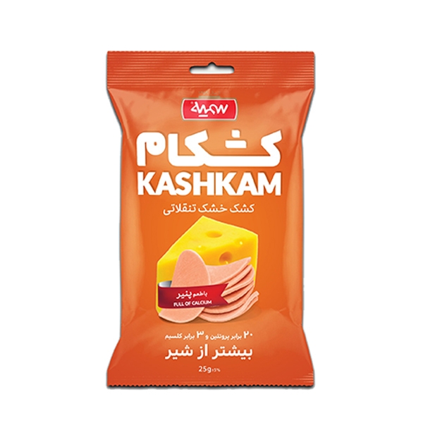 کشکام خشک تنقلاتی پنیر سمیه