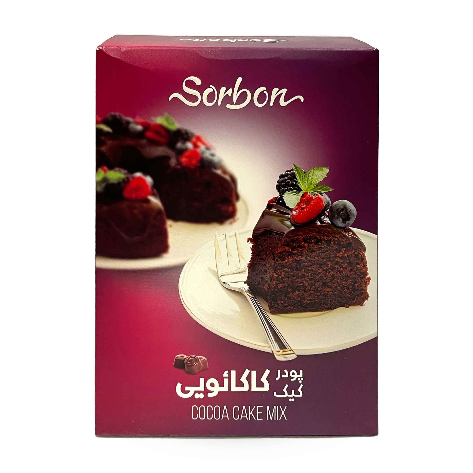 پودر کیک کاکائویی سوربن