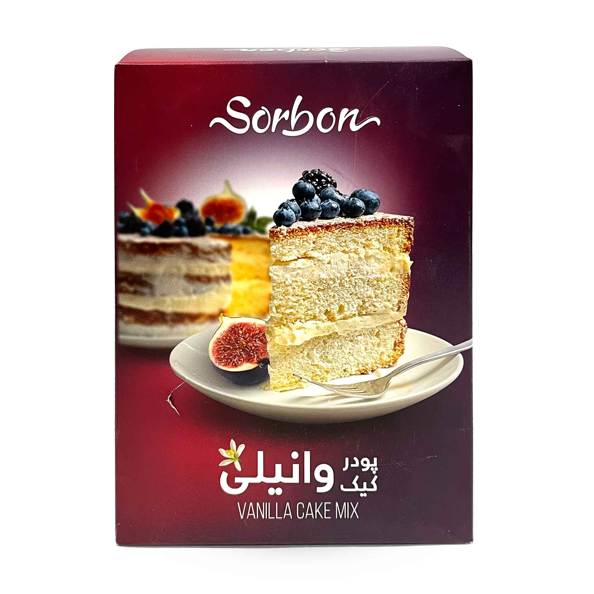 پودر کیک وانیل سوربن
