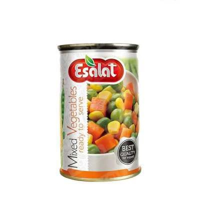 کنسرو مخلوط سبزیجات اصالت